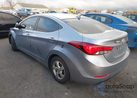 2015 Hyundai Elantra Se from USA, damaged, VIN 5NPDH4AE4FH605260
